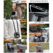 DJI RC 2/1 Controller Handle Waist Support Mount with Neck Strap (Red) - 4