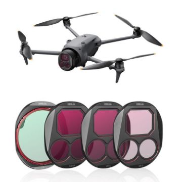 DJI Mavic 4 Pro STARTRC Lens Filter Kit: CPL ND8 ND32 ND64 4-in-1 - 1