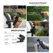 DJI Osmo Pocket 3 Backpack Clip Magnetic Mount Camera Holder Black - 3