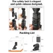 DJI Osmo Pocket 3 Backpack Clip Magnetic Mount Camera Holder Black - 8