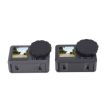 Sunnylife 2pcs Silicone Lens Cap for DJI Osmo Action 5 Pro/4/3 (Black) - 1