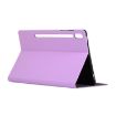 Purple Leather Case for Galaxy Tab S6 T860 with Holder & Elastic Texture - 6