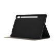 Galaxy Tab S6 T860 Leather Case, Black - Elastic Texture, Holder, Flip - 5