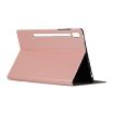 Rose Gold Leather Case for Galaxy Tab S6 T860 with Holder, Flip Design - 6