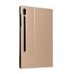 Gold Leather Case with Holder for Galaxy Tab S6 T860 - Voltage Elastic Texture - 3