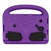 Galaxy 8" Shockproof EVA Bumper Case with Handle & Holder - Purple - 3
