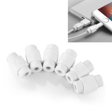 UGREEN LP127 6 PCS Anti-break Data Cable Protector for Apple Cables - 1