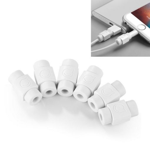 UGREEN LP127 6 PCS Anti-break Data Cable Protector for Apple Cables - 1