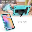 Samsung Galaxy Tab A7 10.4 (2020) Shockproof Case Mint Green+Black - 3