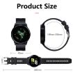 B7 Smart Watch 0.96" Color Screen, Sleep/Heart Rate/Blood Pressure Monitor Green - 3