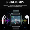 T3M 1.3" Music Smart Bracelet - MP3, Sleep/Heart Rate/BP Monitor, Rose Gold - 4