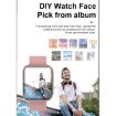 T3M 1.3" Music Smart Bracelet - MP3, Sleep/Heart Rate/BP Monitor, Rose Gold - 5