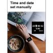 T3M 1.3" Music Smart Bracelet - MP3, Sleep/Heart Rate/BP Monitor, Rose Gold - 9