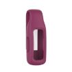 Fitbit Inspire 2 Wine Red Silicone Clip Case Cover Steel Sheet - 1