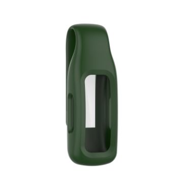 Fitbit Inspire 2 Army Green Silicone Clip Case Cover - 1