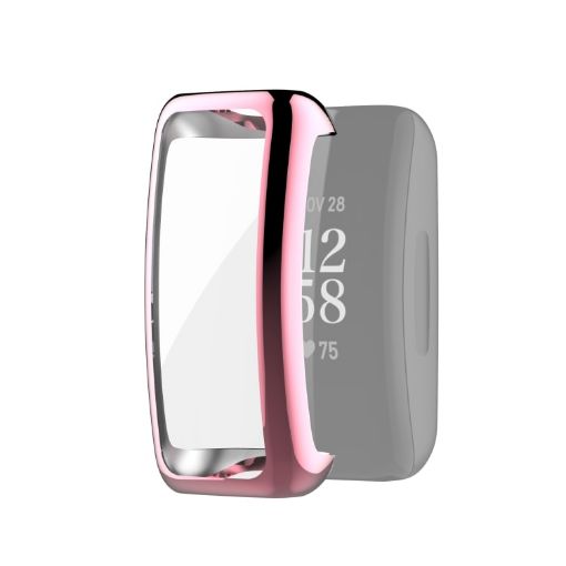 Fitbit Inspire 2 Pink TPU Protective Case Cover - Full Coverage - 1