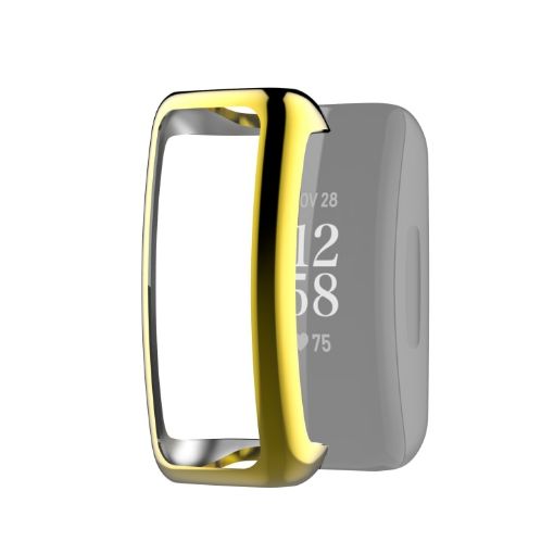 Fitbit Inspire 2 Gold TPU Protective Case Cover - Full Coverage - 1