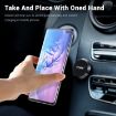 TOPK D21 Magnetic Car Phone Holder Stand - Universal In-car Mount (Black) - 3