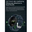 CF22 1.3" IPS Smart Watch, IP67 Waterproof, Sleep/Heart Rate/BP Monitor, Blue - 7