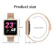 ZL13 Smart Watch, 1.22" Color Screen, IP67, Sleep/Heart Rate/Menstrual, Red - 3