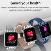 ZL13 Smart Watch, 1.22" Color Screen, IP67, Sleep/Heart Rate/Menstrual, Red - 9