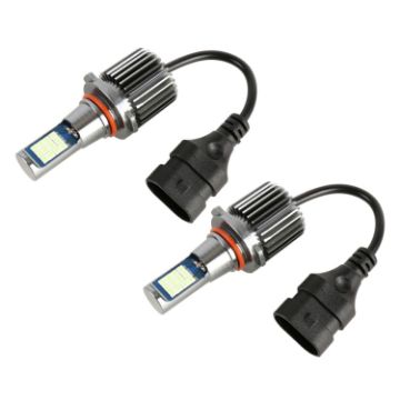 9005 Car Fog Lights 24LEDs SMD-3030 DC12-24V 10.5W Ice Blue 2PCS - 1