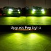 9006 Car Fog Lights 24LEDs SMD-3030 DC12-24V 10.5W Lime Light - 7