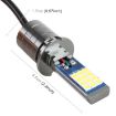 H3 2 PCS DC12-24V Car Fog Lights 24LEDs SMD-3030 White Light - 3