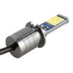 H3 2 PCS DC12-24V Car Fog Lights 24LEDs SMD-3030 Gold Light - 4