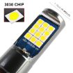 H3 2 PCS DC12-24V Car Fog Lights 24LEDs SMD-3030 Gold Light - 5