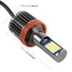 H11 Car Fog Lights 24LEDs SMD-3030 DC12-24V 10.5W White Light 2PCS - 3