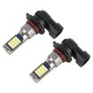 9006 Car Fog Lights 24LEDs SMD-3030 White & Lime, DC12-24V 8.6W, 2PCS - 1