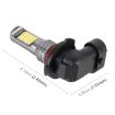 9005 Car Fog Lights 2 PCS 24LEDs SMD-3030 DC12-24V/8.6W Gold Light - 3