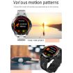 GT3 Smart Watch - 1.3" Round Screen, Sleep/Heart Rate/Temp Monitor (Black) - 8