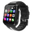H1 1.54" Dual Camera Smartwatch, SIM/GPS/Temp, Black Grey - 1
