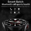 M98 1.28" IPS Smart Watch, IP67 Waterproof, Sleep & Heart Monitor, Silver - 4