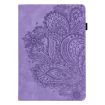 Samsung Galaxy Tab S2 9.7 T815 Peacock Pattern Flip Leather Case Purple - 2