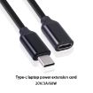 USB-C Male to Female PD Power Extension Cable, 1.5m Length - 6