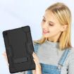 Samsung Galaxy Tab A7 10.4 (2020) Shockproof Case with Holder - Black - 6
