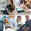 Shockproof Case for Samsung Galaxy Tab A7 10.4 (2020) - Black/Mint Green - 7