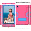 Shockproof Case for Samsung Galaxy Tab A7 10.4 (2020) - Rose Red/Blue - 3