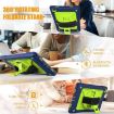 Samsung Galaxy Tab A7 10.4 Case, Silicone + PC, Navy Blue/Yellow-Green - 6