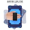 Samsung Tab A 8.0 (2019) T290 Shockproof Case, 360 Rotation, Navy/Blue - 4