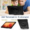 Samsung Galaxy Tab A7 10.4 2020 Shockproof Case with Holder - Black - 3