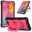 Samsung Galaxy Tab A 8.0 (2019) T290 Shockproof Case Black/Rose Red - 1