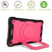 Samsung Galaxy Tab A 8.0 (2019) T290 Shockproof Case Black/Rose Red - 4