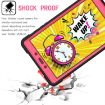 Samsung Galaxy Tab A 8.0 (2019) T290 Shockproof Case Black/Rose Red - 7