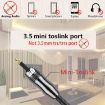 EMK 1.5m Toslink to Mini Toslink Optical Audio Cable OD6.0mm 3.5mm - 6