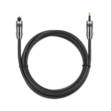 EMK 5m Digital Optical Audio Cable OD6.0mm Toslink to Mini Toslink - 1