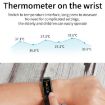 X4 Smart Bracelet: 1.14" HD, Bluetooth Earphone, Health Monitoring, Rose Gold - 8